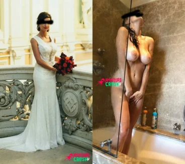 amateur Russian clothed and unclothed wedding dress nude big tits Katia
