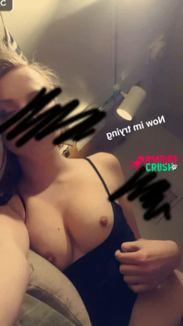 college snapchat nude tits out teen babe selfie exposed
